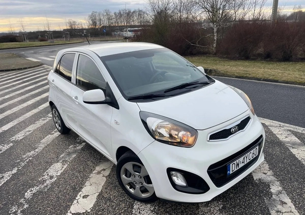 Kia Picanto cena 25500 przebieg: 123000, rok produkcji 2012 z Wrocław małe 562